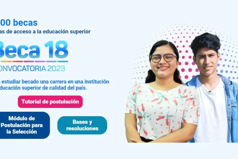 Concurso Beca 18 Convocatoria 2023 Perú