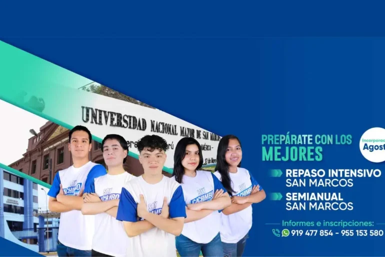 Academia pre universitaria Grupo san marcos