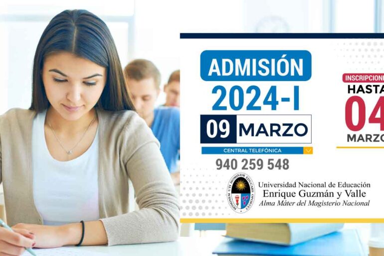 Examen de admisión universidad Cantuta 2024
