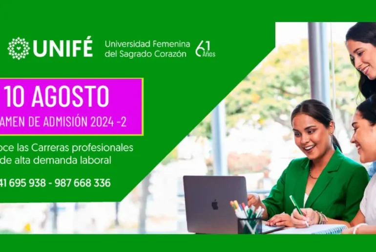 examen de admisión Universidad Femenina del Sagrado Corazón 2024-II