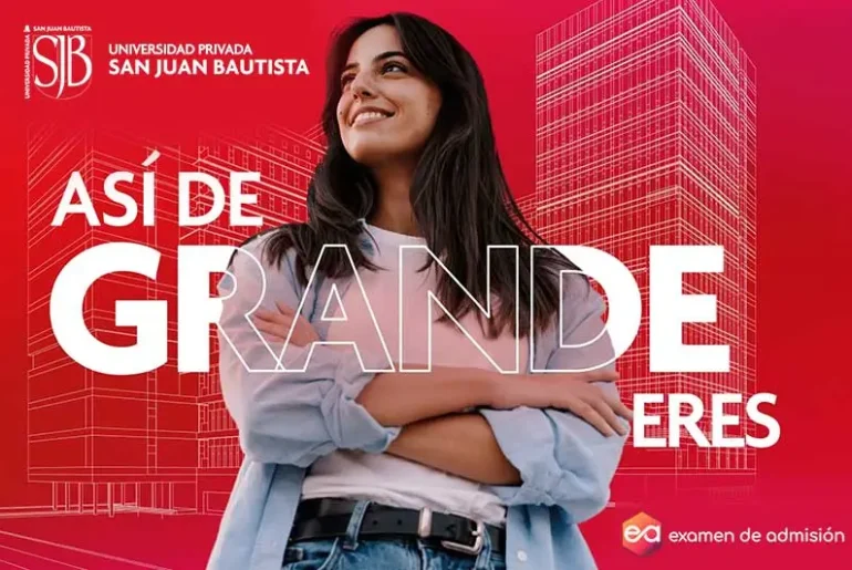 Examen de admision UPSJB 2025